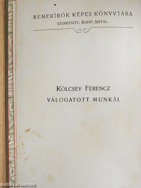 Kölcsey Ferencz válogatott munkái