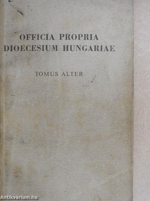 Officia Propria Dioecesium Hungariae