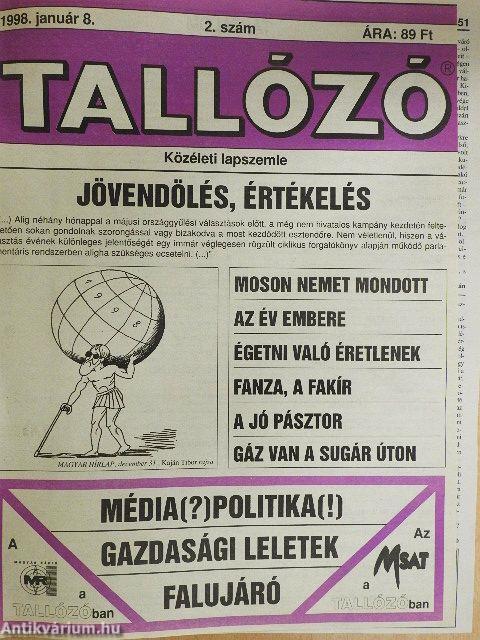 Tallózó 1998. (nem teljes évfolyam)