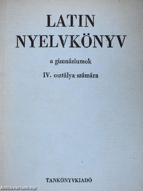 Latin nyelvkönyv