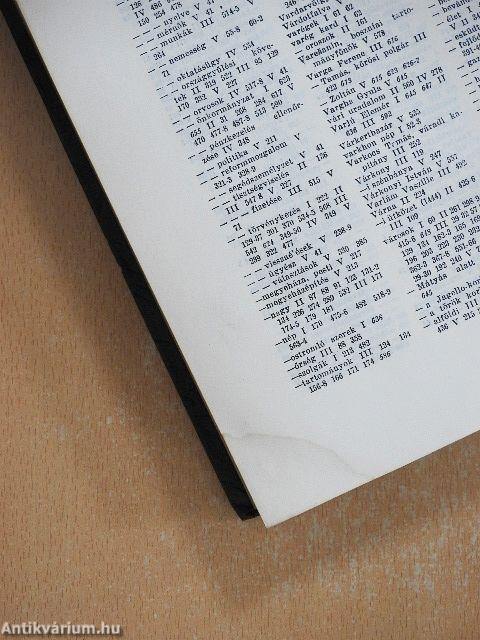 Magyar történet V.