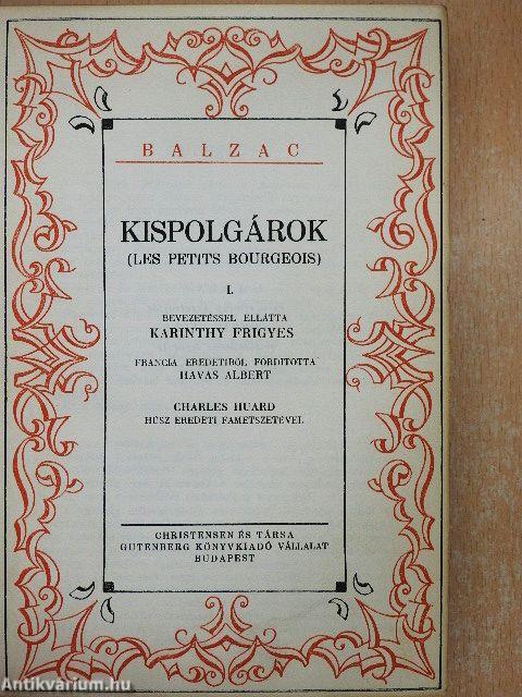 Kispolgárok I-IV.