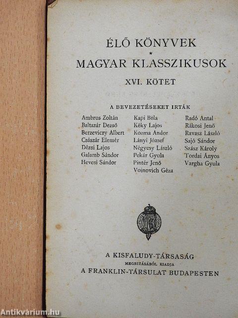 Vörösmarty Mihály munkái IV.