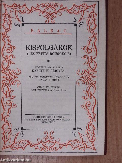 Kispolgárok I-IV.