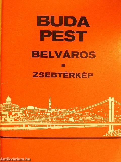 Budapest belváros zsebtérkép