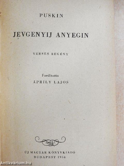 Jevgenyij Anyegin