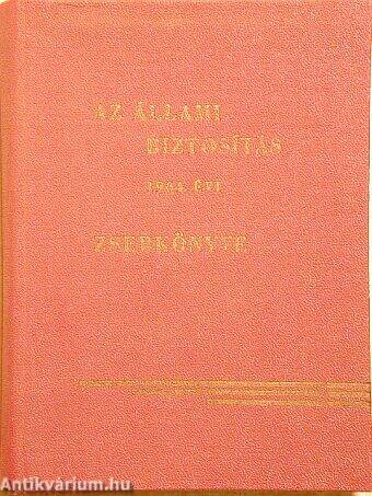 Az állami biztosítás 1964. évi zsebkönyve
