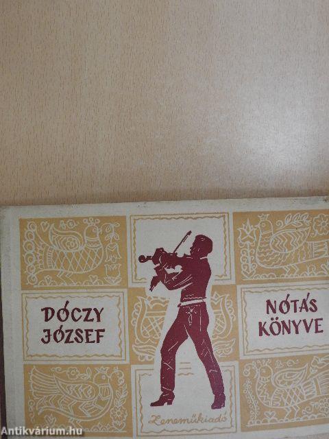 Dóczy József nótáskönyve