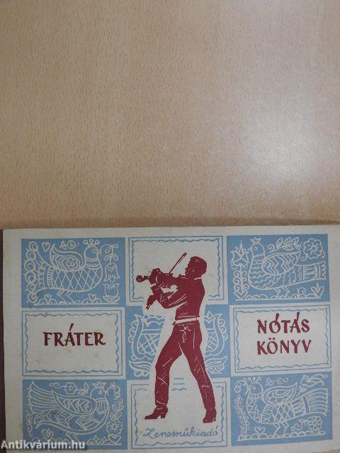 Fráter nótáskönyv