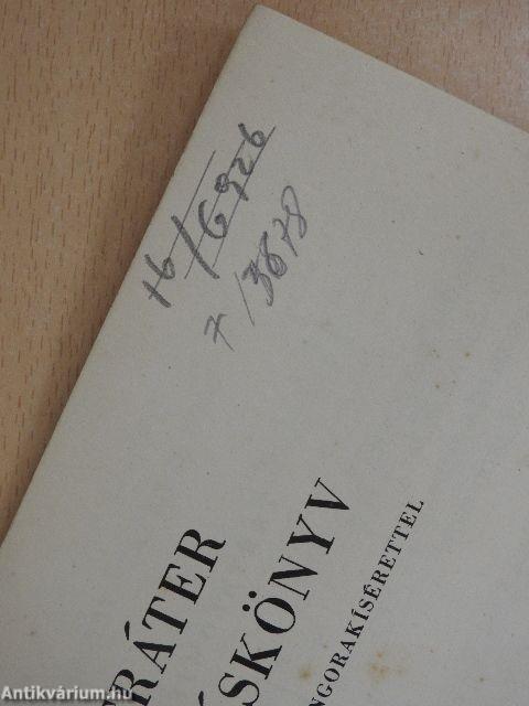 Fráter nótáskönyv