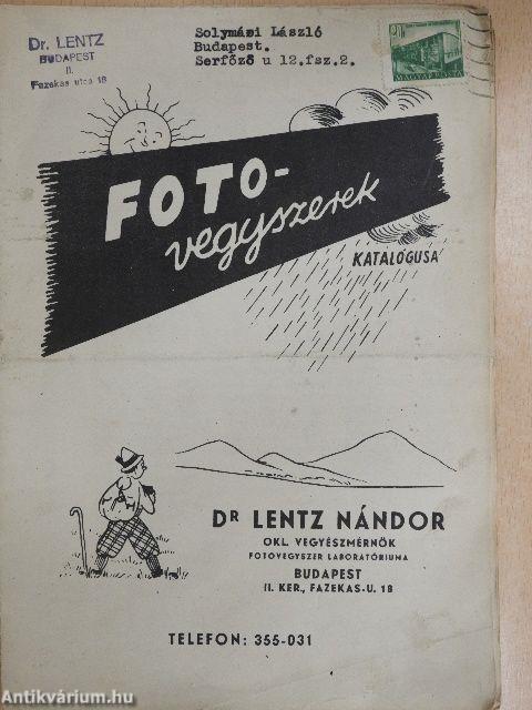 Fotovegyszerek katalógusa