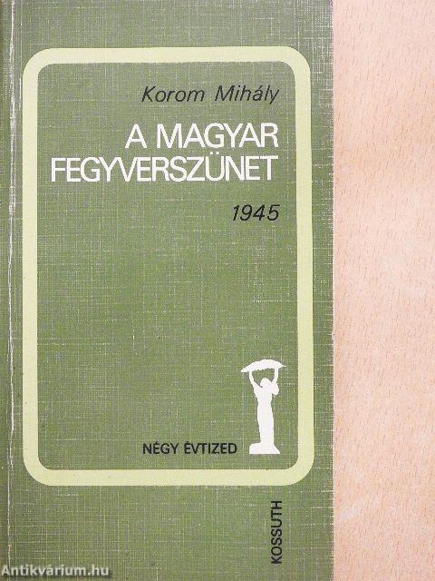 A magyar fegyverszünet