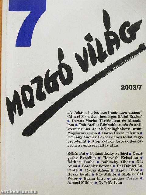 Mozgó Világ 2003. július