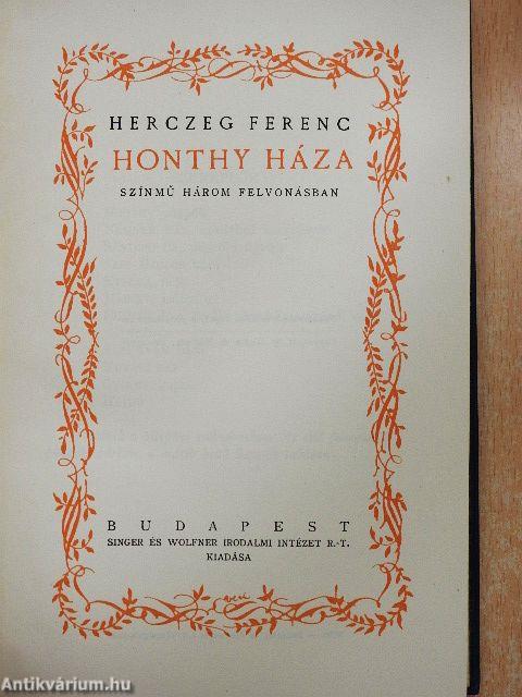 Honthy háza/Aranyborjú