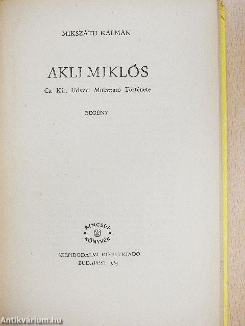 Akli Miklós