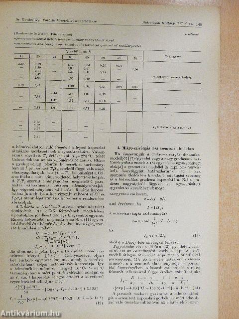 Hidrológiai Közlöny 1977. április