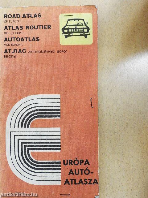 Európa autóatlasza