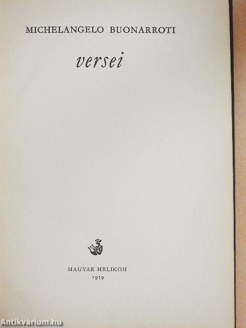 Michelangelo Buonarroti versei