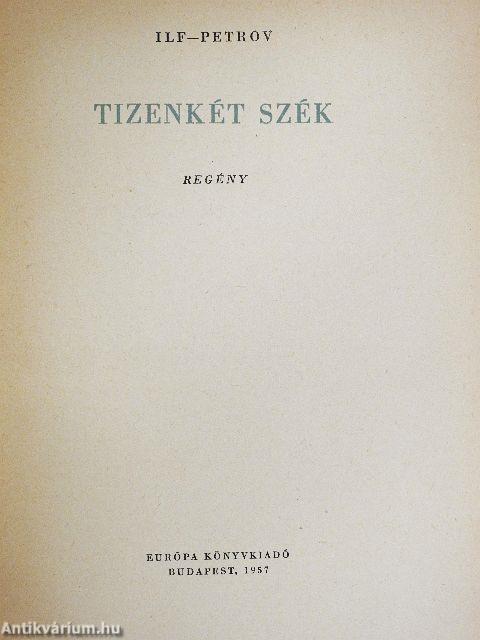 Tizenkét szék