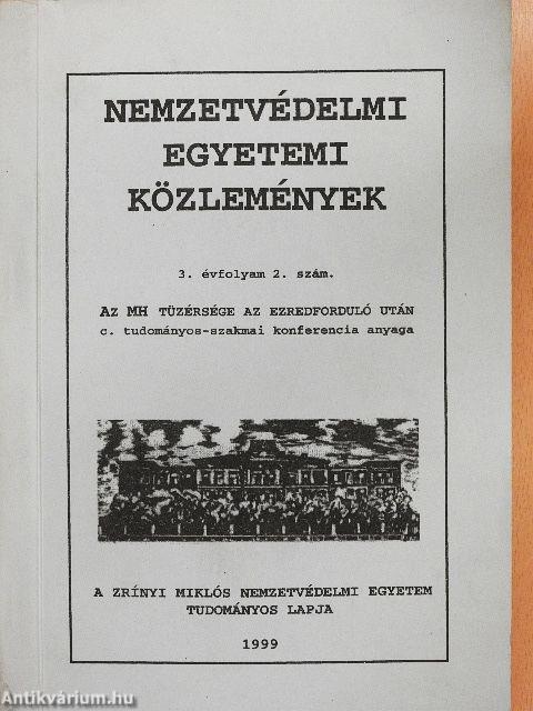 Nemzetvédelmi egyetemi közlemények 1999/2.