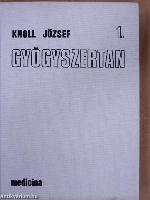 Gyógyszertan 1-2.