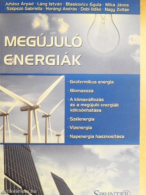 Megújuló energiák