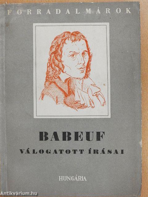 Babeuf válogatott írásai