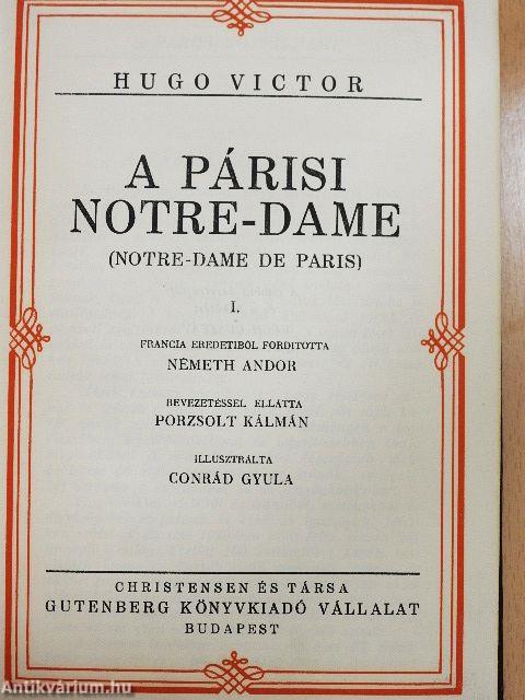 A Párisi Notre-Dame I-IV.