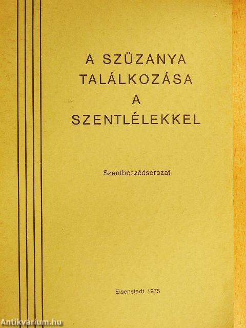 A Szűzanya találkozása a Szentlélekkel