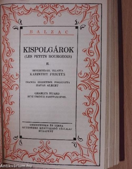 Kispolgárok I-IV.