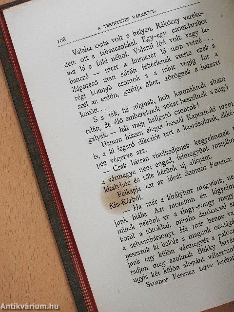 A tekintetes vármegye