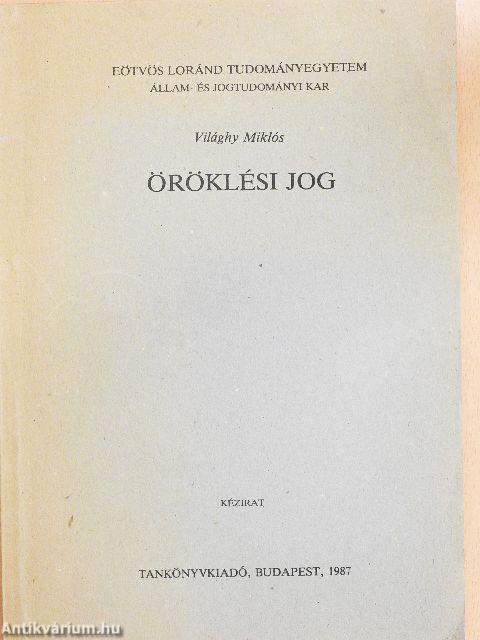 Öröklési jog