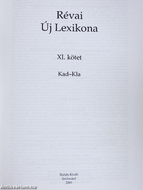 Révai új lexikona 11. (töredék)