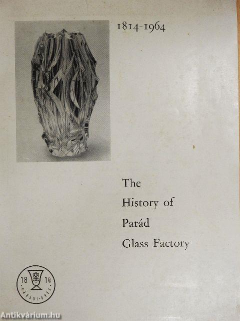 The History of Parád Glass Factory