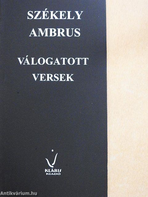 Válogatott versek