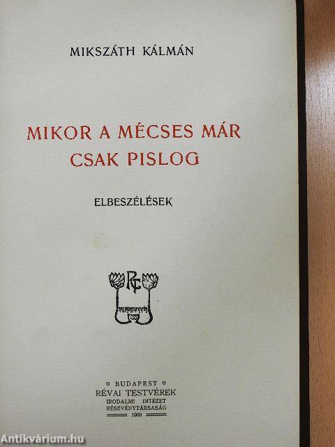 Mikor a mécses már csak pislog