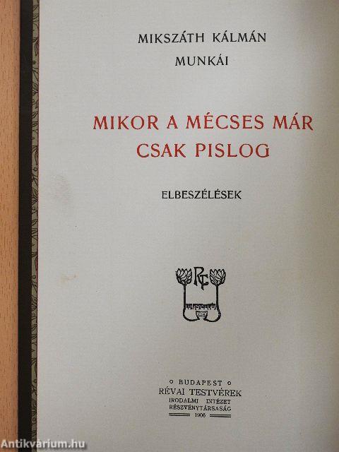 Mikor a mécses már csak pislog