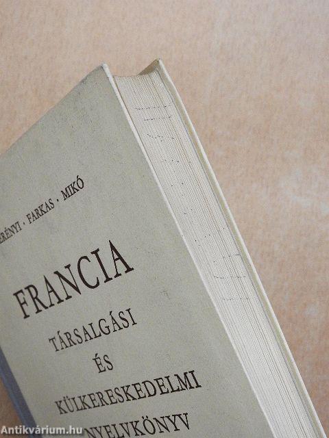 Francia társalgási és külkereskedelmi nyelvkönyv