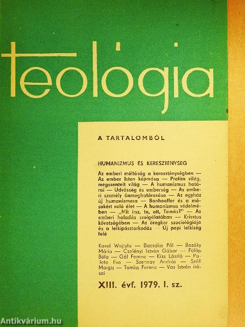 Teológia 1979/1-4.