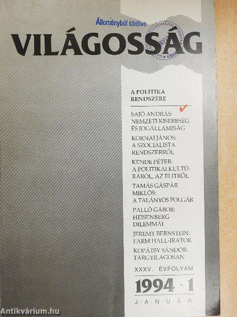 Világosság 1994. január