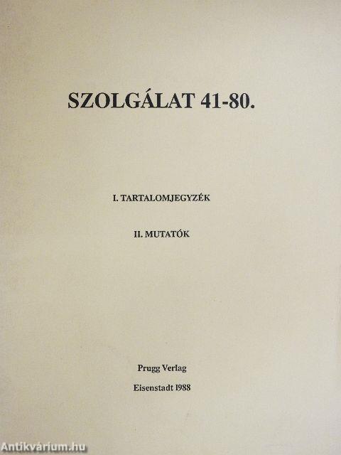 Szolgálat 41-80.