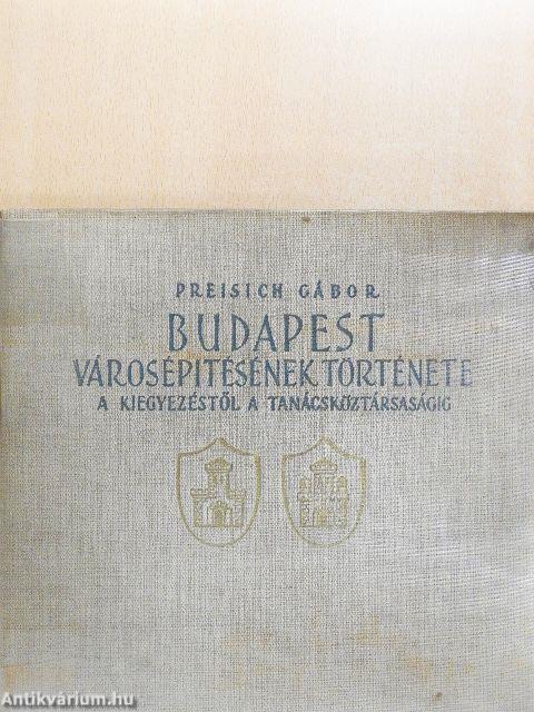 Budapest városépítésének története II.