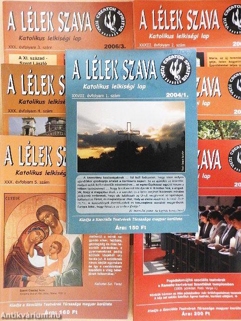 A lélek szava 2004., 2006., 2009-2010. (vegyes számok, 7 db)