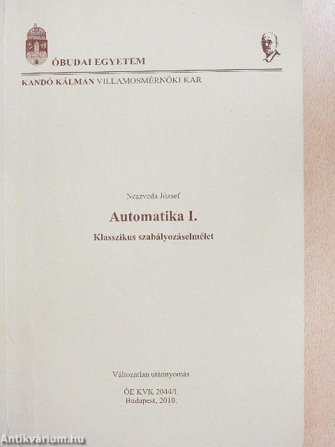 Automatika I.