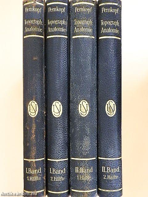 Topographische Anatomie des Menschen I-II/1-2.