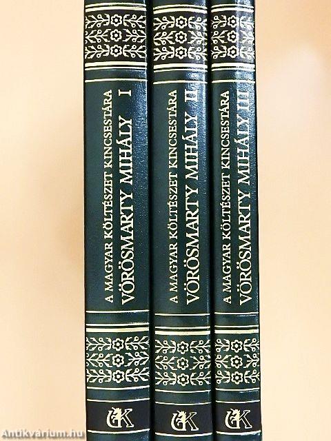 Vörösmarty Mihály költeményei I-III.