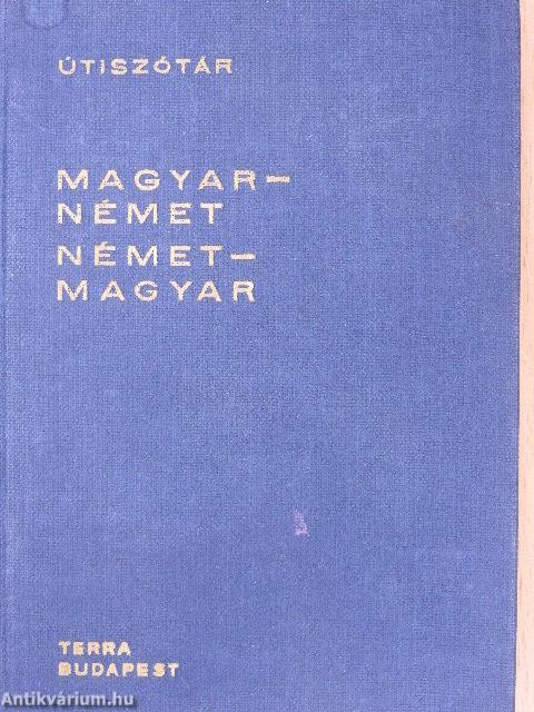 Magyar-német/német-magyar útiszótár