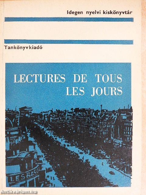 Lectures de tous les jours