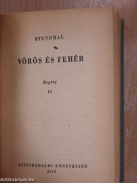 Vörös és fehér I-III.