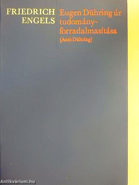 Eugen Dühring úr tudományforradalmasítása